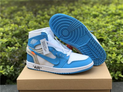 Off-White x Air Jordan 1 University Blue