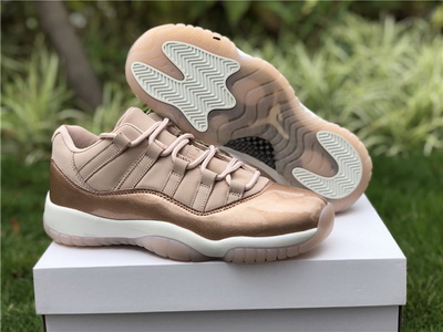 Air Jordan 11s GS Low Rose Gold (women)