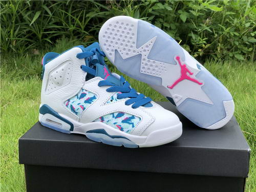 Air Jordan 6 GS GreenAbyss