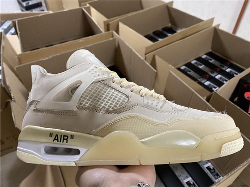 OFF-WHITE x Air Jordan 4