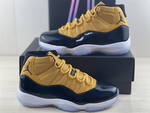 Air Jordan 11 Black Yellow