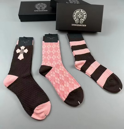 Chrome Hearts Socks(3 pairs)-001