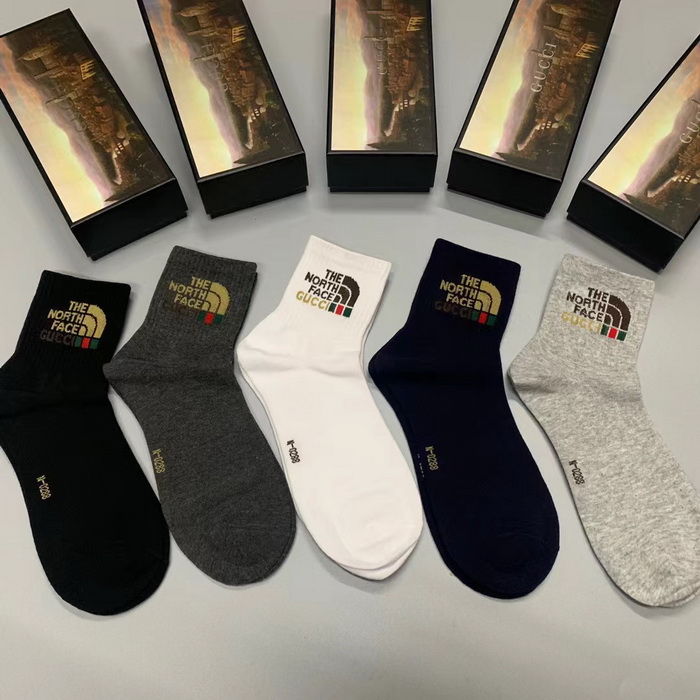 Gucci Socks(5 pairs)-360