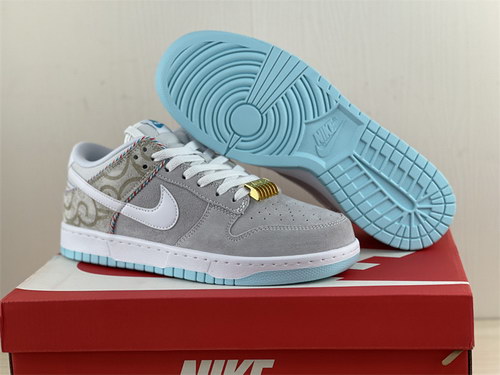 Nike Dunk Low “White Barber Shop”